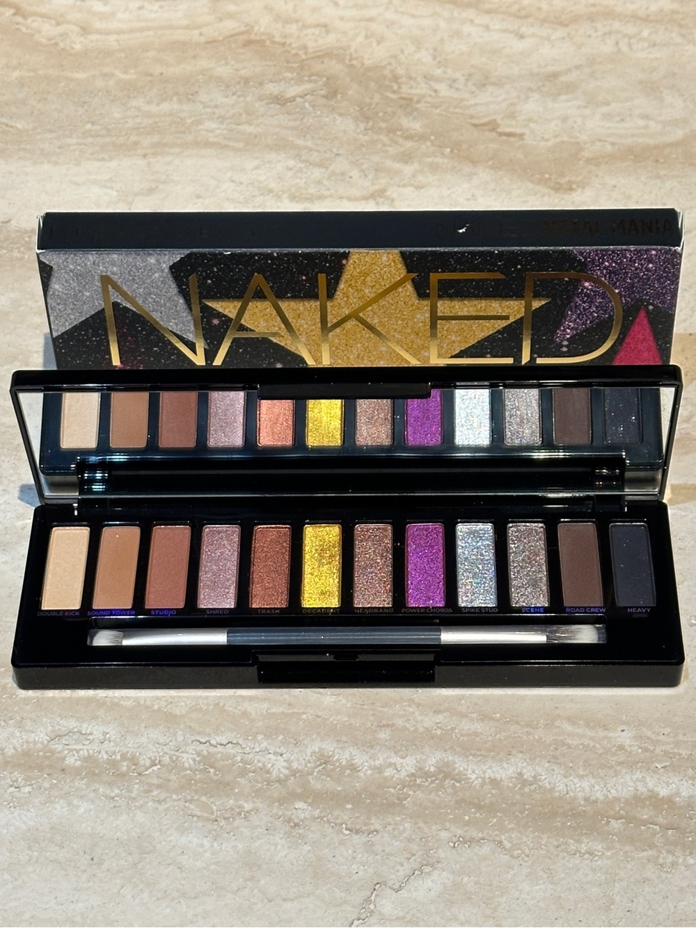 Urban Decay Naked Metal Mania Metallic Eyeshadow Palette